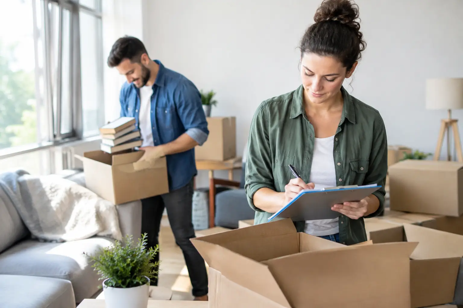 Cómo hacer inventario de mudanza sin perder nada